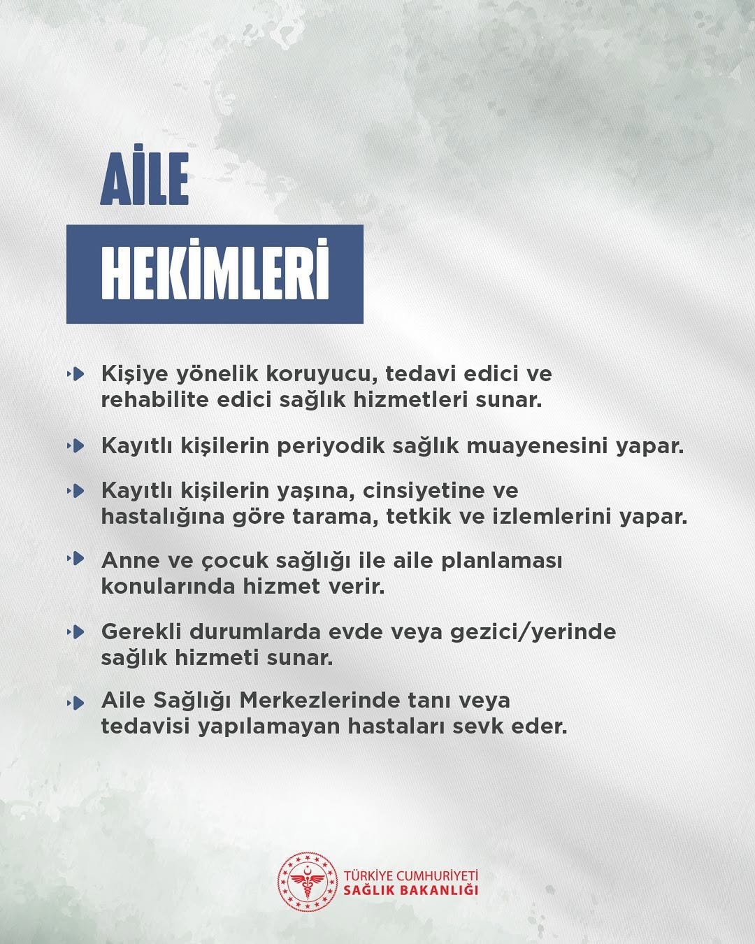 AİLE HEKİM